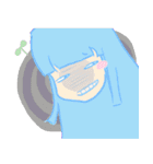 My Natural cute girlfriend（個別スタンプ：40）
