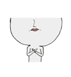 人間味のある宇宙人（個別スタンプ：21）