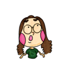 YT and her Fat Cat（個別スタンプ：2）