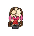 YT and her Fat Cat（個別スタンプ：4）