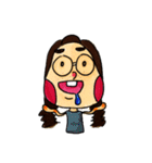 YT and her Fat Cat（個別スタンプ：10）