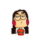YT and her Fat Cat（個別スタンプ：13）