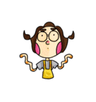 YT and her Fat Cat（個別スタンプ：19）