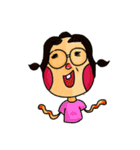 YT and her Fat Cat（個別スタンプ：23）