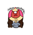 YT and her Fat Cat（個別スタンプ：36）