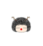 The Curl ＆ Xmas（個別スタンプ：4）