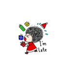 The Curl ＆ Xmas（個別スタンプ：7）