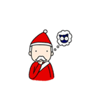 The Curl ＆ Xmas（個別スタンプ：24）