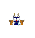 The Curl ＆ Xmas（個別スタンプ：25）
