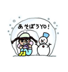 みつあみみきちゃんの冬♩（個別スタンプ：11）