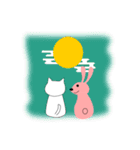 うさねこのスタンプ（個別スタンプ：5）