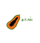 Happy Fruit ＆ Vegetables（個別スタンプ：7）