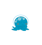 Wako-the octopus.（個別スタンプ：18）