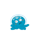 Wako-the octopus.（個別スタンプ：24）