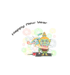 Machu ＆ Kan No.2（個別スタンプ：1）