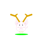 PIG_Merry_X'mas（個別スタンプ：19）