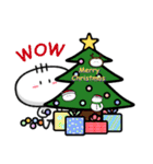 I was mochi-Merry Christmas（個別スタンプ：11）