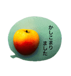 小粋なりんご（個別スタンプ：4）