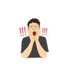 Awkward Cozzy（個別スタンプ：7）