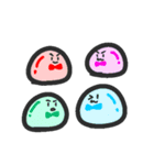 そこはかとなく丸い 9色のやつら。（個別スタンプ：3）