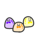 そこはかとなく丸い 9色のやつら。（個別スタンプ：4）