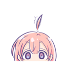 あほ毛ちゃん（個別スタンプ：7）