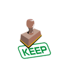 think big（個別スタンプ：18）
