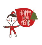 Christian, Merry X mas ＆ Happy New Year.（個別スタンプ：12）