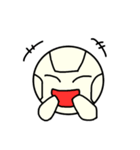 まんまるロボットエモットくん（個別スタンプ：6）