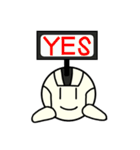 まんまるロボットエモットくん（個別スタンプ：28）