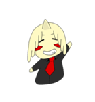 Lilipan: A Little Cute Alien Boy（個別スタンプ：9）