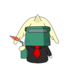 Lilipan: A Little Cute Alien Boy（個別スタンプ：18）