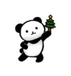 パンダのクリスマス（個別スタンプ：10）