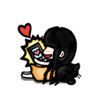 Silent girl！（個別スタンプ：4）