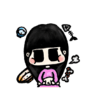 Silent girl！（個別スタンプ：7）