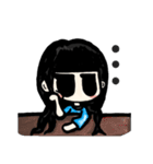 Silent girl！（個別スタンプ：27）