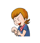ポップのキャラクターたち（個別スタンプ：6）