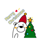 WhiteBear Christmas（個別スタンプ：4）