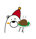 WhiteBear Christmas（個別スタンプ：18）