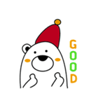 WhiteBear Christmas（個別スタンプ：19）