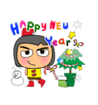 Kamo. Merry Christmas ^_^（個別スタンプ：28）