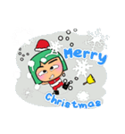 Tami.V17 Merry Christmas.（個別スタンプ：14）