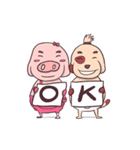 fat and dokdik（個別スタンプ：40）