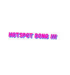 hotspot please（個別スタンプ：1）