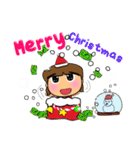 Seko.V17 ^^ Merry Christmas（個別スタンプ：1）