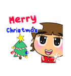 Seko.V17 ^^ Merry Christmas（個別スタンプ：11）