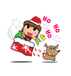 Seko.V17 ^^ Merry Christmas（個別スタンプ：38）