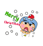 Kapi. Merry Christmas（個別スタンプ：3）