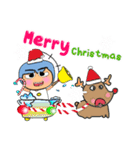 Kapi. Merry Christmas（個別スタンプ：4）