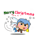 Kapi. Merry Christmas（個別スタンプ：9）